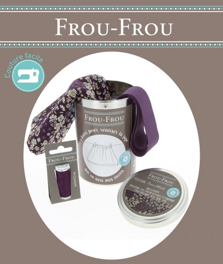 Vistosa Falda corta de flores ciruela delicada