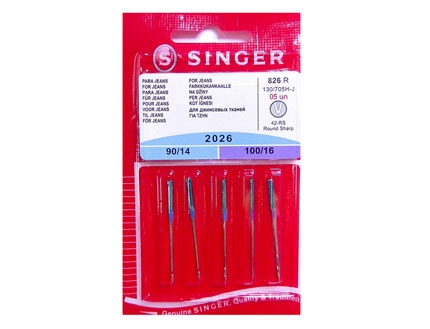 Agujas Singer 2026 90/14-100/16 Jeans