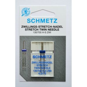 Aguja Schmetz Stretch Twin  1,6/ 75 H-S ZWI