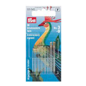 Agujas Para Bordar A Mano Surtidas Nº 3 - 9