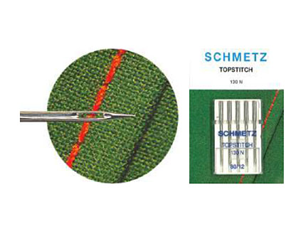 Agujas Schmezt Topstitching Pespunte 130 N