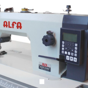 Alternative view of Máquina de coser industrial de doble arrastre Alfa 1960