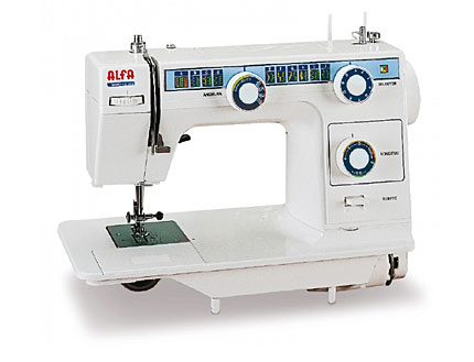 Máquina de Coser Alfa de base plana 393