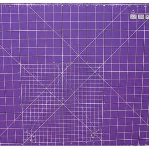 Base de Corte de Doble Cara 60 x 45 cm. Color Lila. para Patchwork.