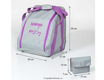 Bolsa para el transporte de la máquina overloock