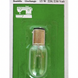 Bombilla Bayoneta Singer 15w