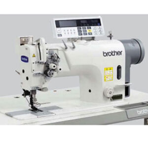 Máquina de puntada recta con 2 agujas con transmisión directa. Brother T-8421C