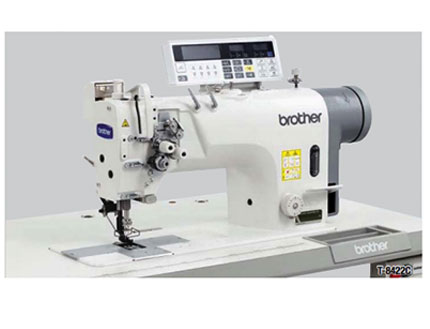 Máquina de puntada recta con 2 agujas con transmisión directa. Brother T-8421C
