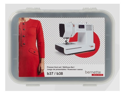 Juego de prensatelas  b37/ b38 Bernette