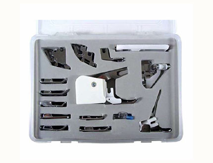 Caja de prensatelas universales