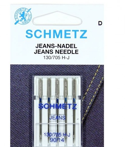 Agujas Schmetz  Jeans  130/ 75 H-J 100/16