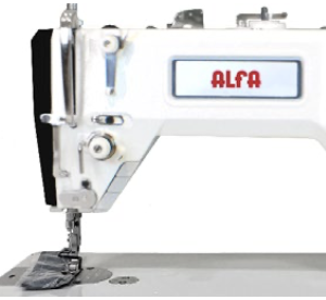 Alternative view of Maquina de coser de puntada recta Alfa 1945