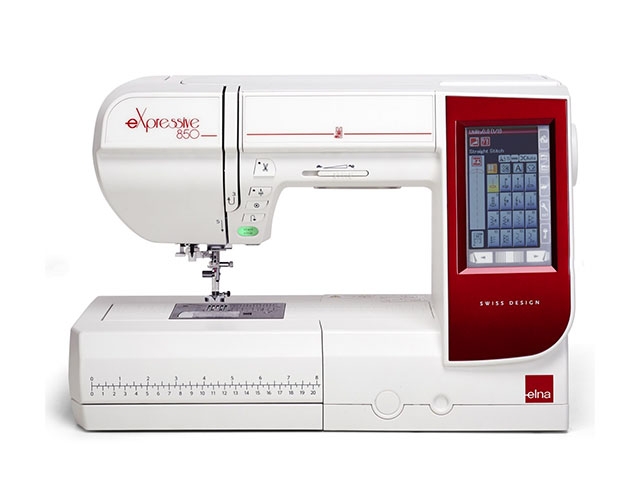 MAquina de coser y bordar Elna 850