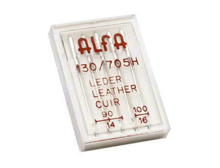 Estuche de 5 Agujas Alfa Cuero