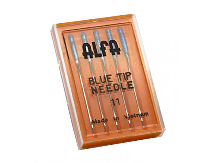 Estuche 5 Agujas Alfa Talón Azul