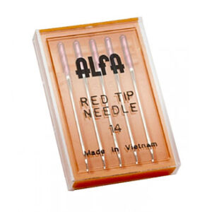 Estuche 5 Agujas Alfa Talón Rojo