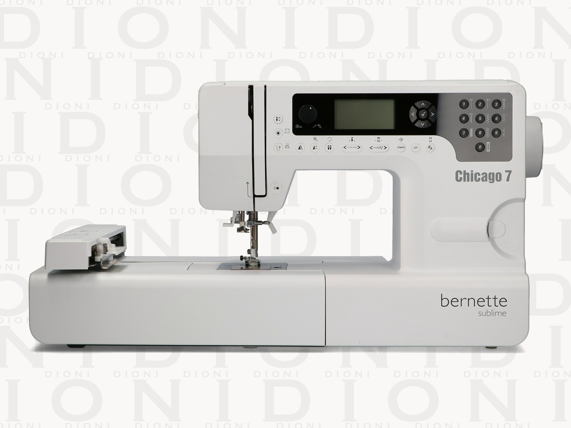 Máquina de coser y bordar Bernette Chicago 7