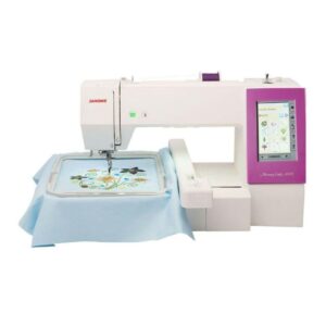 Alternative view of Máquina de bordar Janome MC450E