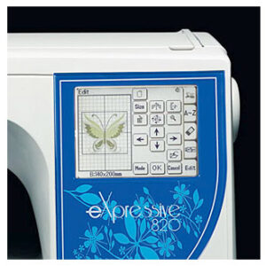 Alternative view of Máquina de Bordar Elna 820 Expressive