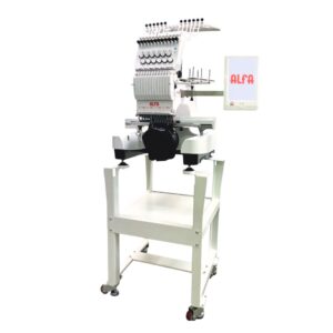 Alternative view of Maquina de bordar Alfa 12 agujas industrial Ax12