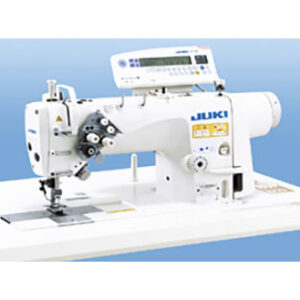 Máquina de coser industrial de dos agujas fijas.  Juki LH-3528ASF-7WB