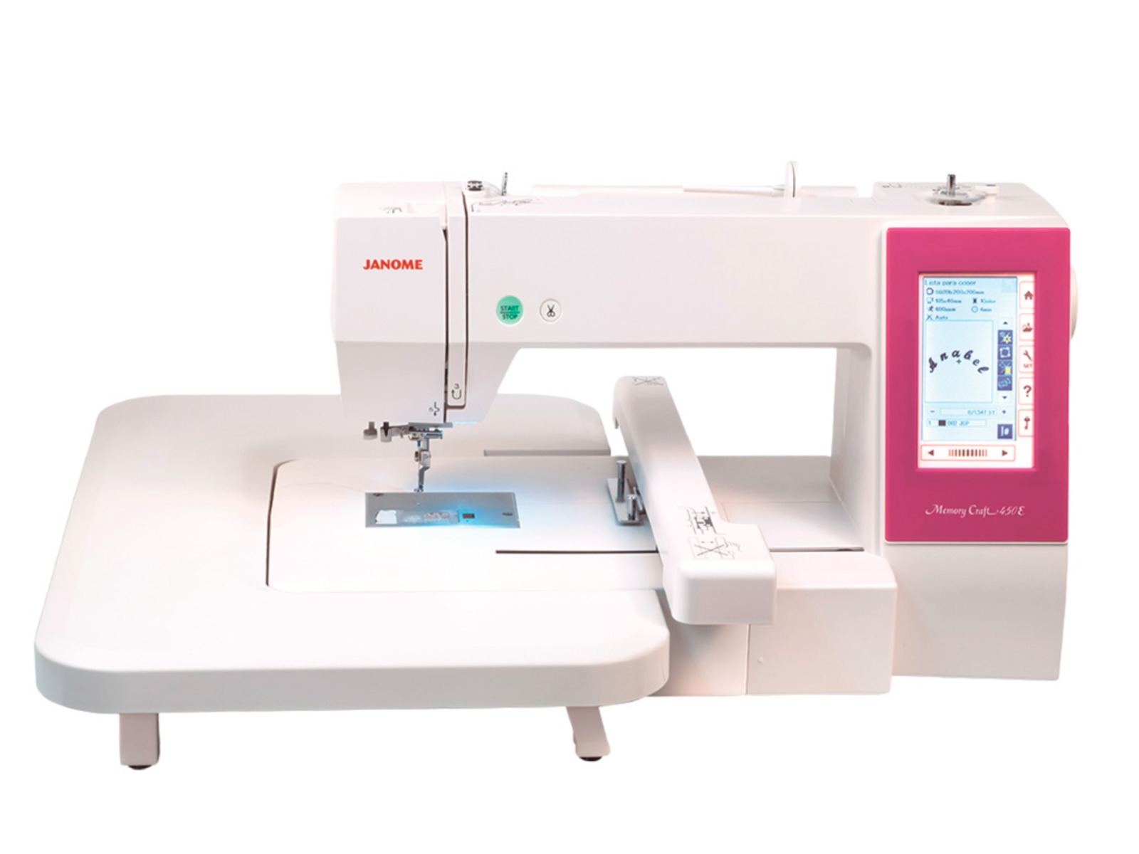 Máquina de bordar Janome MC450E