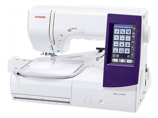 JANOME MC 9850 MÁQUINA DE COSER Y BORDAR