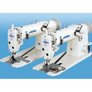 Alternative view of Máquina industrial para hacer cadeneta de dos agujas. Juki MH-380-FU