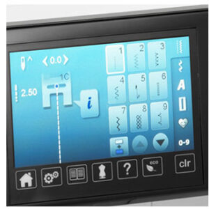 Alternative view of Bernina 580