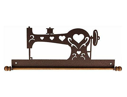 Percha de Hierro Fundido Modelo Máquina de Coser