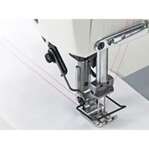 Máquina de coser industrial de dos agujas fijas. Juki LH-3528AGF