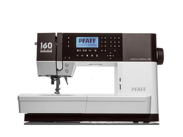 Pfaff Creative Ambition 640 - 160 Aniversario-