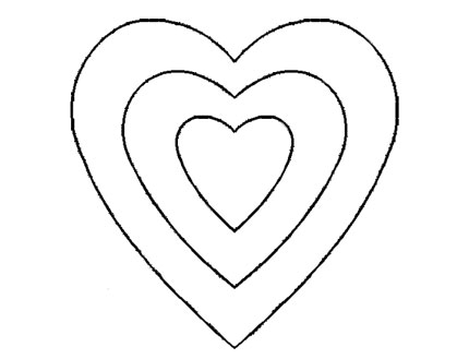 Plantilla Acetato Tres Corazones