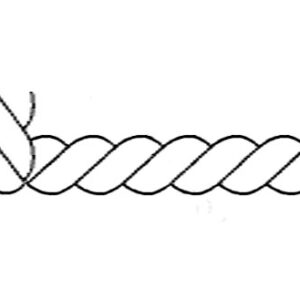 Plantilla Borde Nudos