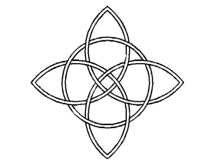 Plantilla Celtic Doble Cuatro Puntas