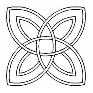 Plantilla Celtic Doble Ocho Puntas