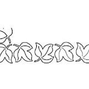 Plantilla Hojas Hiedra