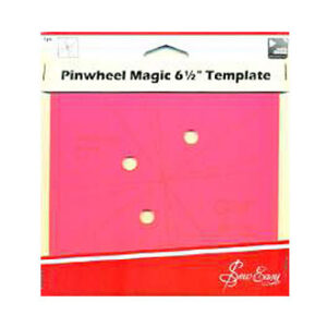 Plantilla para Patchwork Pinwheel Magic