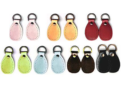 Porta Asas de Cuero Ovalado