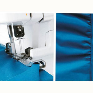 Prensatelas para costura de dos capas en overlock