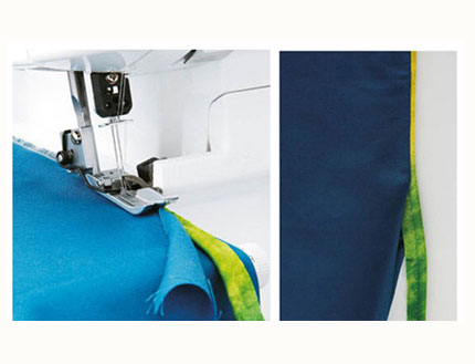 Presatelas para cintas en overlock