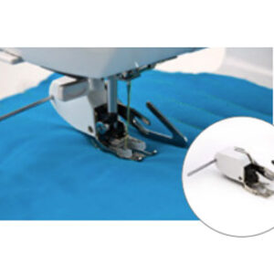 Prensatelas doble arrastre con guía de acolchados