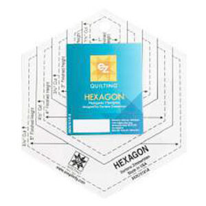 Regla Acrílica Hexágonos