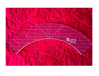 Regla para acolchar arco grande