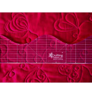 Regla para acolchar con ondas