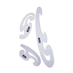 Reglas Curvas 3 Unidades