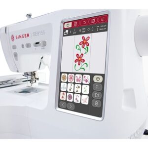 Alternative view of Máquina de coser y bordar Singer SE9155