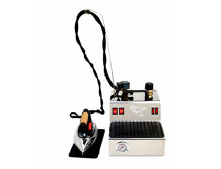 Plancha Super Vapor Bieffe de acero inoxidable