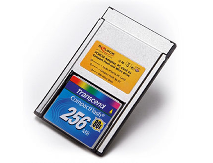 Tarjeta Compact Flash con Adaptador