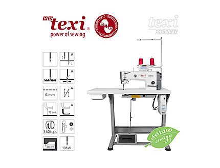 Máquina Industrial Doble Arrastre Texi HD Forte Matic Dry NF Premium Ex